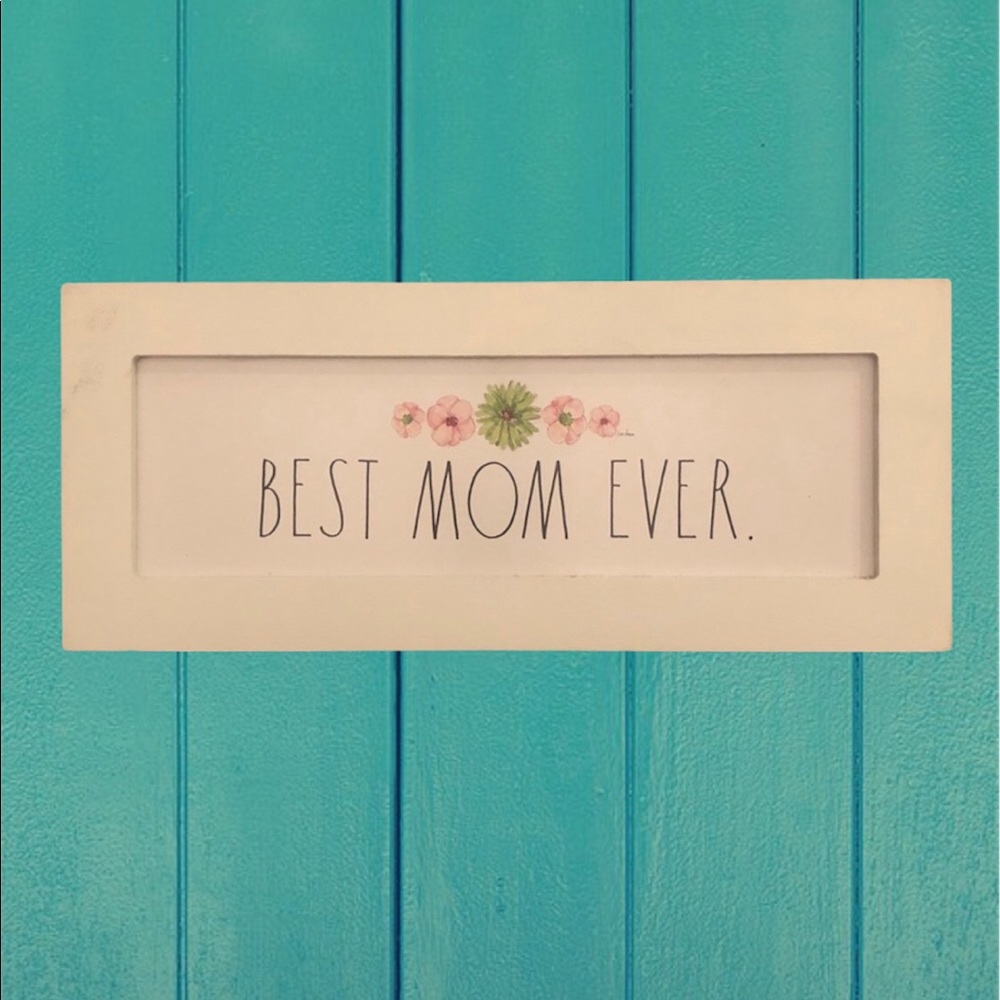 Rae Dunn BEST MOM EVER sign